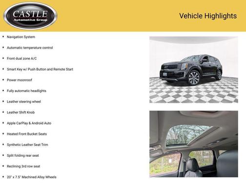Ebony Black 2022 Kia Telluride S