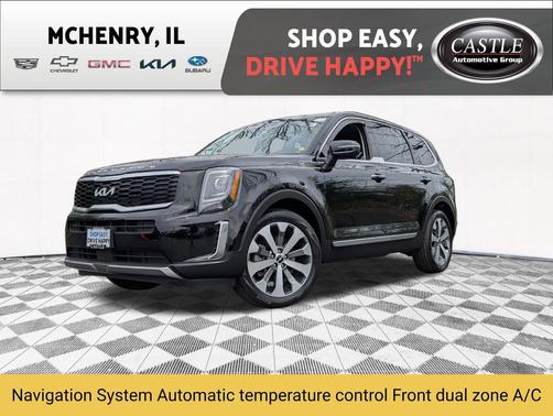 Ebony Black 2022 Kia Telluride S