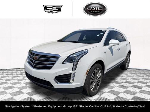 Crystal White Tricoat 2017 Cadillac XT5 Premium Luxury