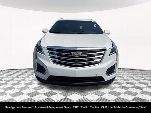 Crystal White Tricoat 2017 Cadillac XT5 Premium Luxury