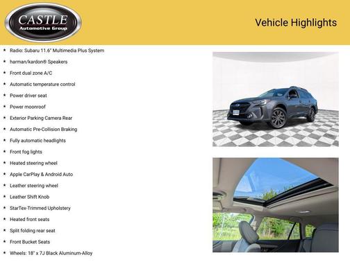 Magnetite Gray Metallic 2025 Subaru Outback Onyx Edition
