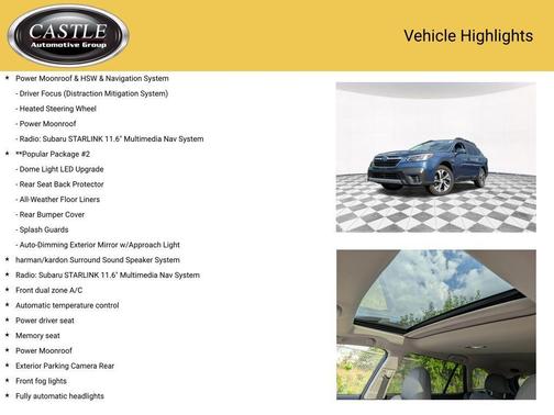 Abyss Blue Pearl 2020 Subaru Outback Limited
