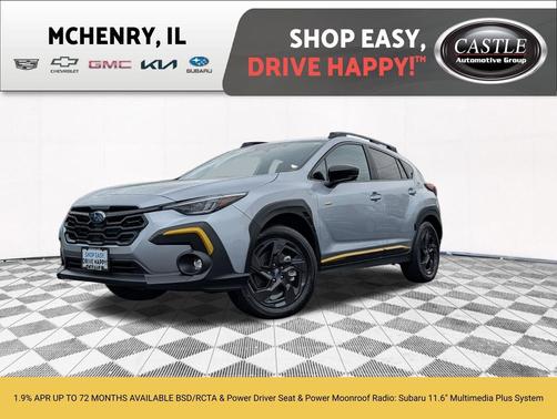 Ice Silver Metallic 2025 Subaru Crosstrek Sport