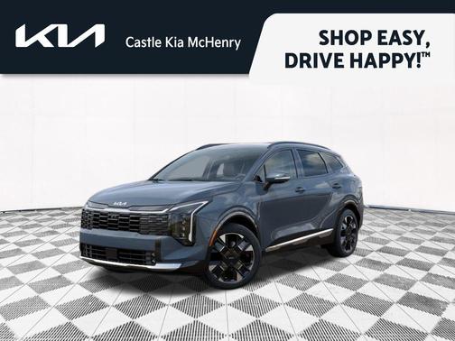 Heritage Blue 2026 Kia Sportage Hybrid SX-Prestige
