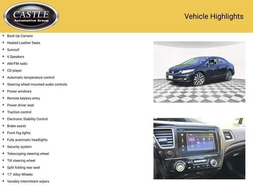 2015 Honda Civic EX-L