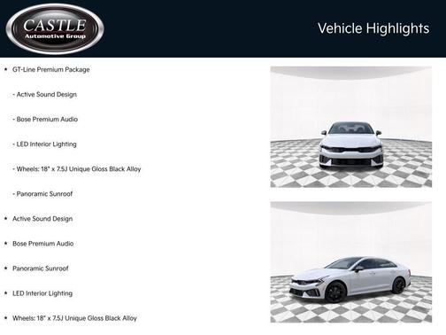 Snow White Pearl 2026 Kia K5 GT-Line AWD