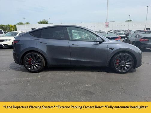 Gray 2023 Tesla Model Y Performance Dual Motor All-Wheel Drive