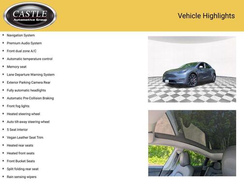 Gray 2023 Tesla Model Y Performance Dual Motor All-Wheel Drive