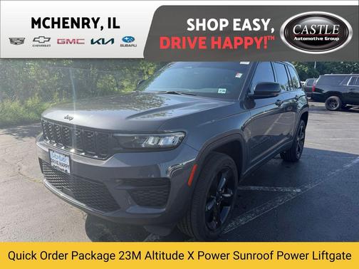 Baltic Gray Metallic Clearcoat 2023 Jeep Grand Cherokee Altitude