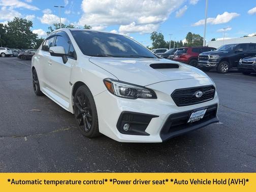 Crystal White Pearl 2021 Subaru WRX Limited