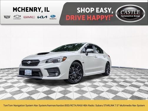 Crystal White Pearl 2021 Subaru WRX Limited