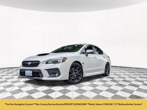 Crystal White Pearl 2021 Subaru WRX Limited