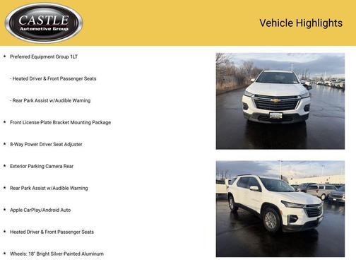 2022 Chevrolet Traverse LT Cloth