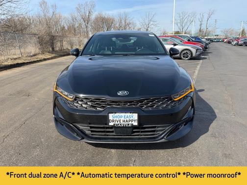 Ebony Black 2021 Kia K5 GT-Line