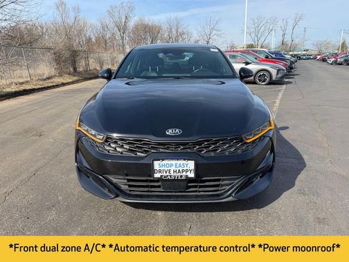 Ebony Black 2021 Kia K5 GT-Line