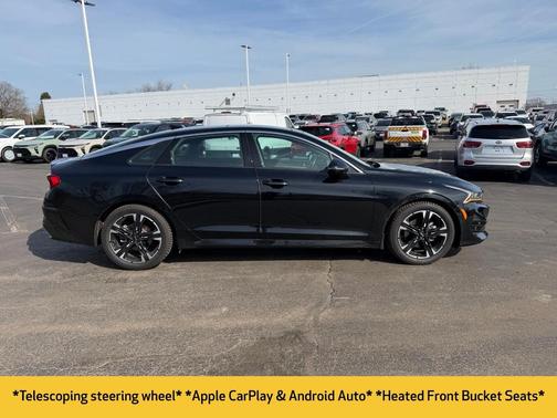 Ebony Black 2021 Kia K5 GT-Line
