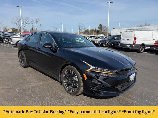 Ebony Black 2021 Kia K5 GT-Line