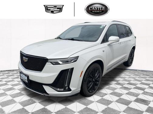 Crystal White Tricoat 2021 Cadillac XT6 Sport AWD