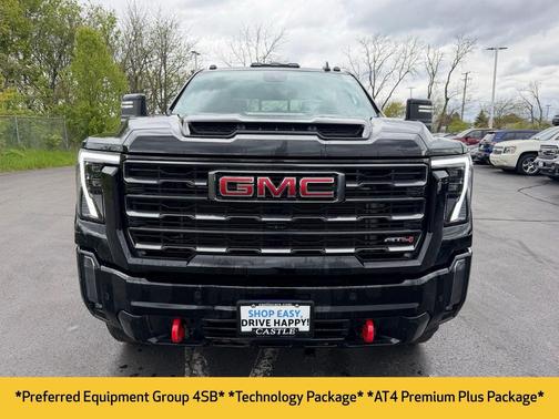 Onyx Black 2024 GMC Sierra 2500 AT4