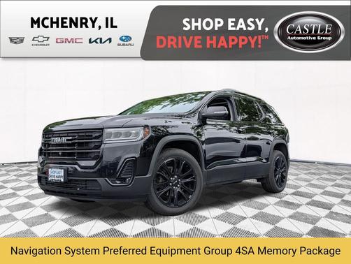 Ebony Twilight Metallic 2023 GMC Acadia AWD SLT