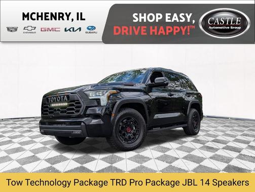 Midnight Black Metallic 2024 Toyota Sequoia TRD Pro