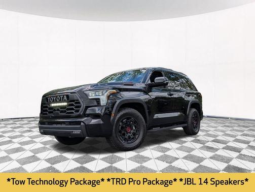Midnight Black Metallic 2024 Toyota Sequoia TRD Pro