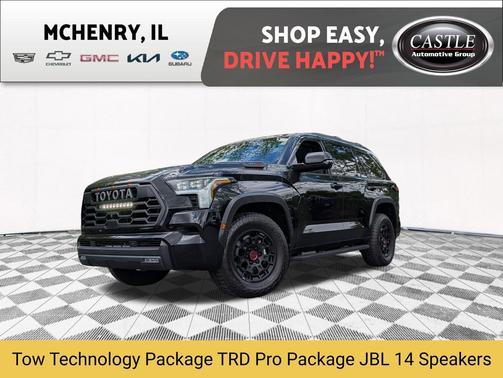 Midnight Black Metallic 2024 Toyota Sequoia TRD Pro