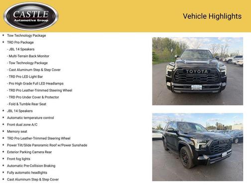 Midnight Black Metallic 2024 Toyota Sequoia TRD Pro
