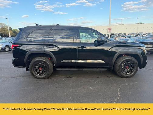 Midnight Black Metallic 2024 Toyota Sequoia TRD Pro