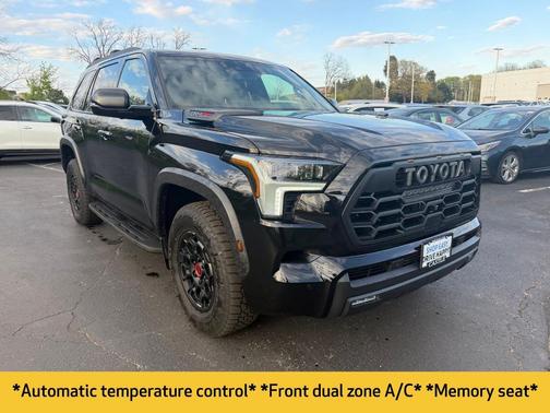 Midnight Black Metallic 2024 Toyota Sequoia TRD Pro
