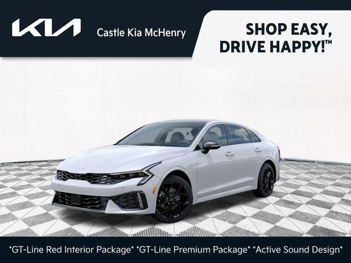 Snow White Pearl 2026 Kia K5 GT-Line AWD