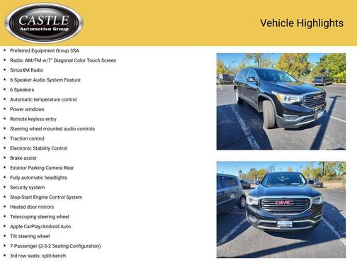 2019 GMC Acadia SLE-1