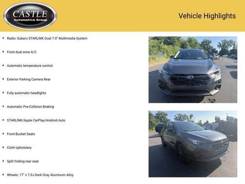 Magnetite Gray Metallic 2024 Subaru Crosstrek Base