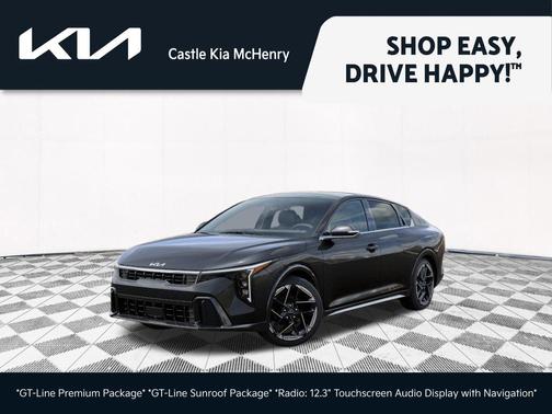 Interstellar Gray 2026 Kia K4 GT-Line