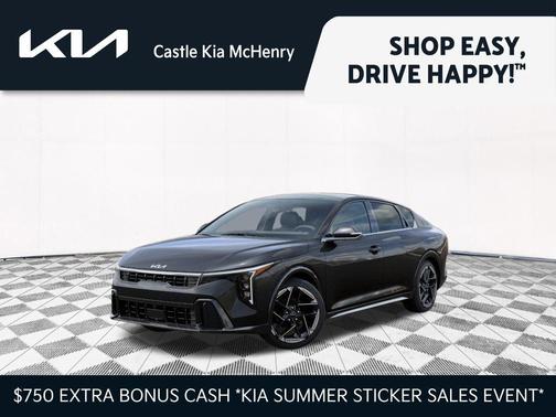 Interstellar Gray 2026 Kia K4 GT-Line