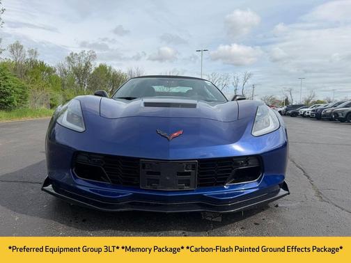 Admiral Blue Metallic 2017 Chevrolet Corvette Grand Sport