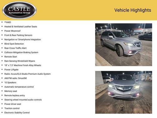 2017 Acura RDX Advance Package