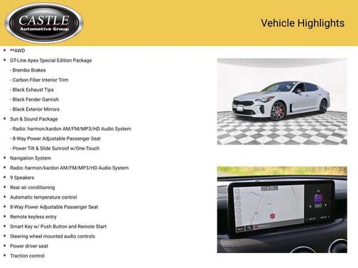 2023 Kia Stinger GT-Line
