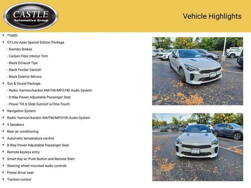 2023 Kia Stinger GT-Line