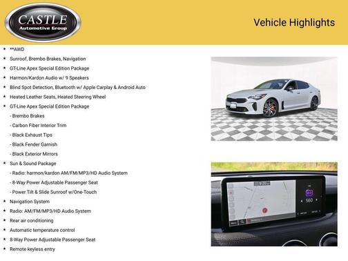 2023 Kia Stinger GT-Line