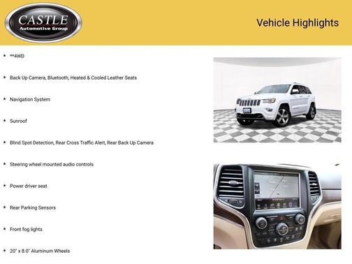2016 Jeep Grand Cherokee Overland