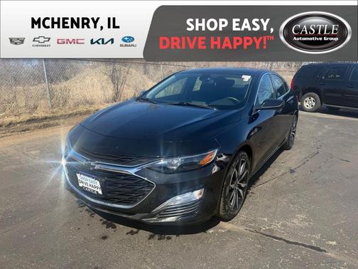 Mosaic Black Metallic 2021 Chevrolet Malibu FWD RS