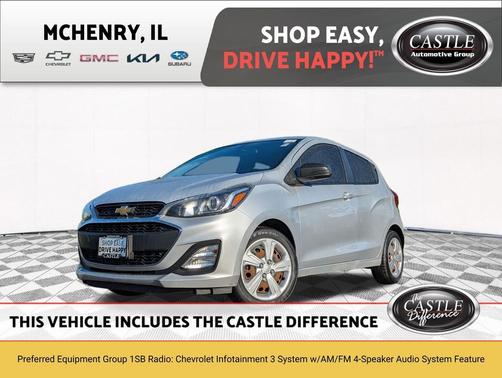 Silver Ice Metallic 2022 Chevrolet Spark LS