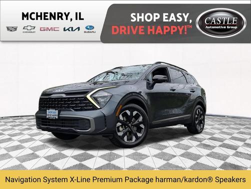Gravity Gray 2023 Kia Sportage X-Line