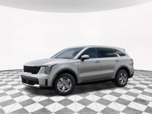 Ivory Silver 2026 Kia Sorento LX