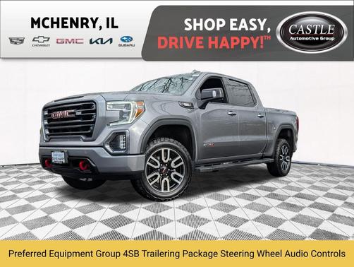 Satin Steel Metallic 2021 GMC Sierra 1500 AT4