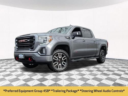 Satin Steel Metallic 2021 GMC Sierra 1500 AT4