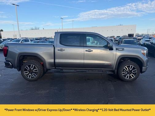 Satin Steel Metallic 2021 GMC Sierra 1500 AT4