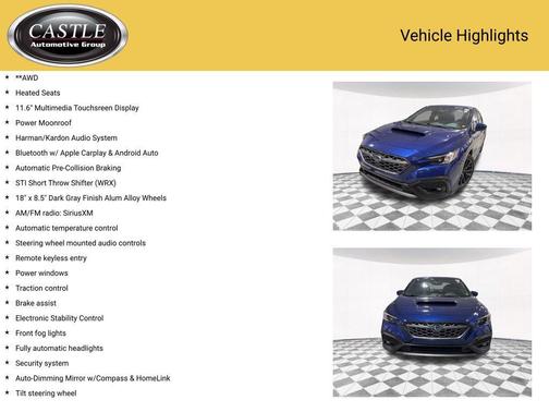 2023 Subaru WRX Premium