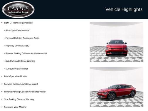 Runway Red 2025 Kia EV6 Light Long Range
